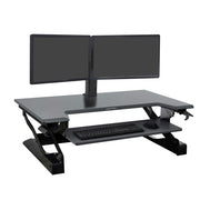 Ergotron Up to 30" WorkFit-TL Sit-Stand Desktop Workstation | 33-406-085 Monitor Arm Desk Mount Ergotron