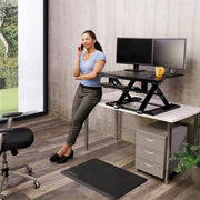 Ergotron 33-467-921 WorkFit-TX Standing Desk Converter Monitor Arm Desk Mount Ergotron