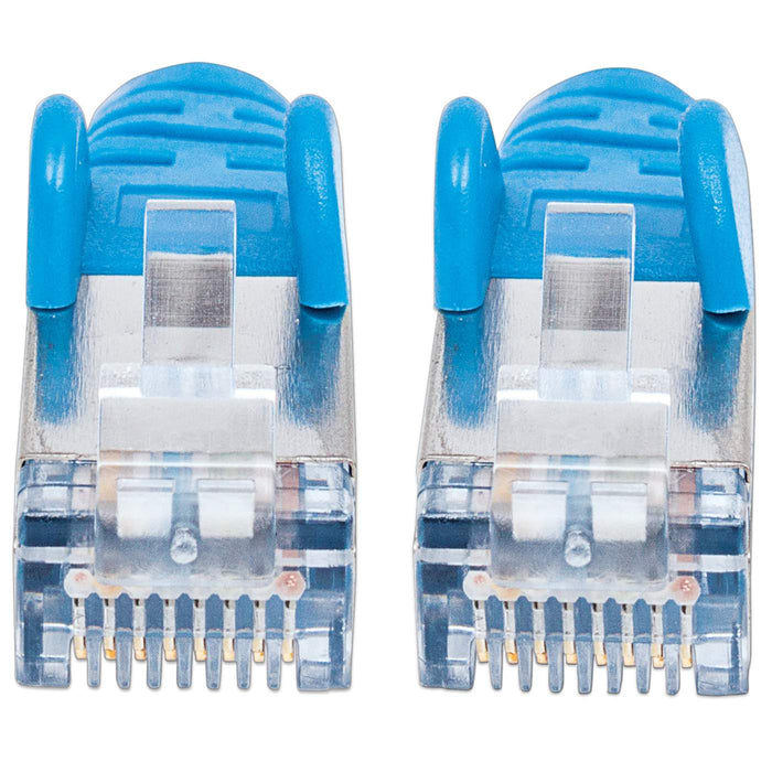 Intellinet Cat5e 0.5m Blue CCA SF/UTP PVC RJ45 Network Patch Cable | 330459 Ethernet Cable Intellinet