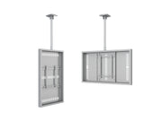 Multibrackets M Pro Series Enclosure 55" Ceiling Medium White Signage Display Enclosures Multibrackets