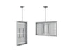 Multibrackets M Pro Series Enclosure 55" Ceiling Medium White Signage Display Enclosures Multibrackets