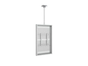 Multibrackets M Pro Series Enclosure 55" Ceiling Medium White Signage Display Enclosures Multibrackets
