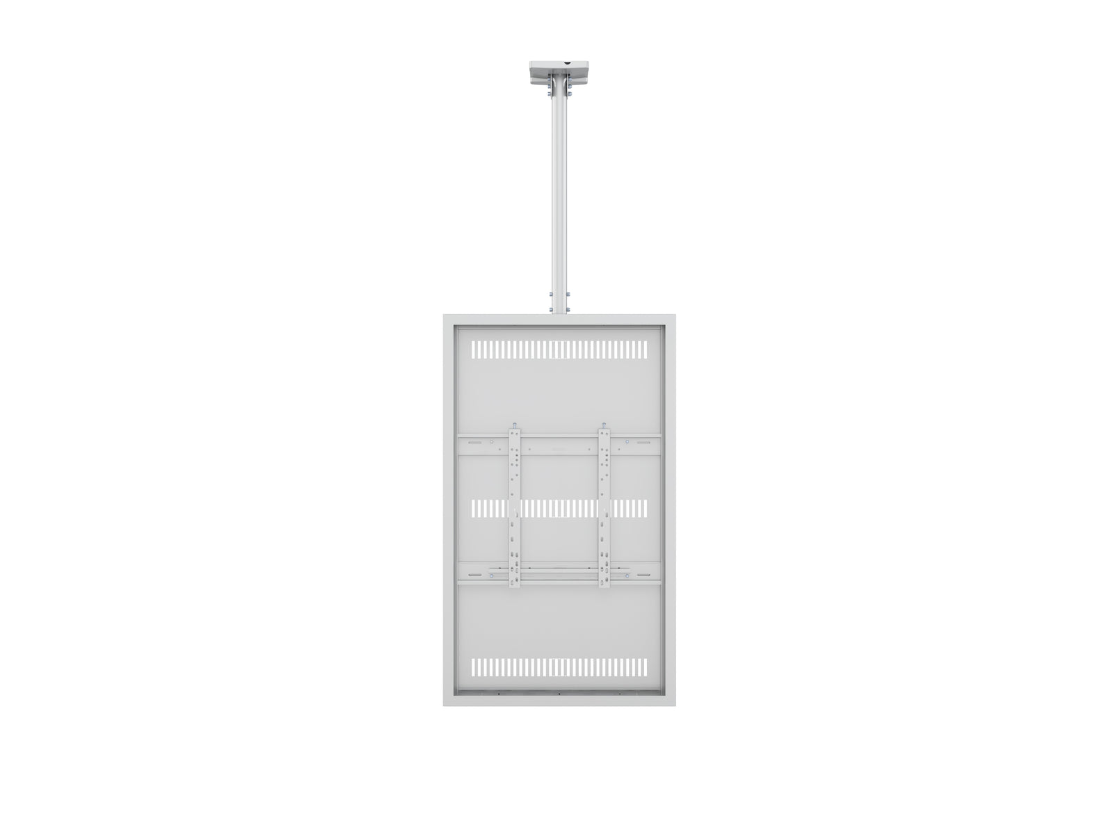 Multibrackets M Pro Series Enclosure 55" Ceiling Medium White Signage Display Enclosures Multibrackets