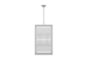Multibrackets M Pro Series Enclosure 55" Ceiling Medium White Signage Display Enclosures Multibrackets