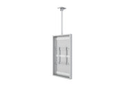 Multibrackets M Pro Series Enclosure 55" Ceiling Medium White Signage Display Enclosures Multibrackets