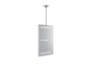 Multibrackets M Pro Series Enclosure 55" Ceiling Medium White Signage Display Enclosures Multibrackets