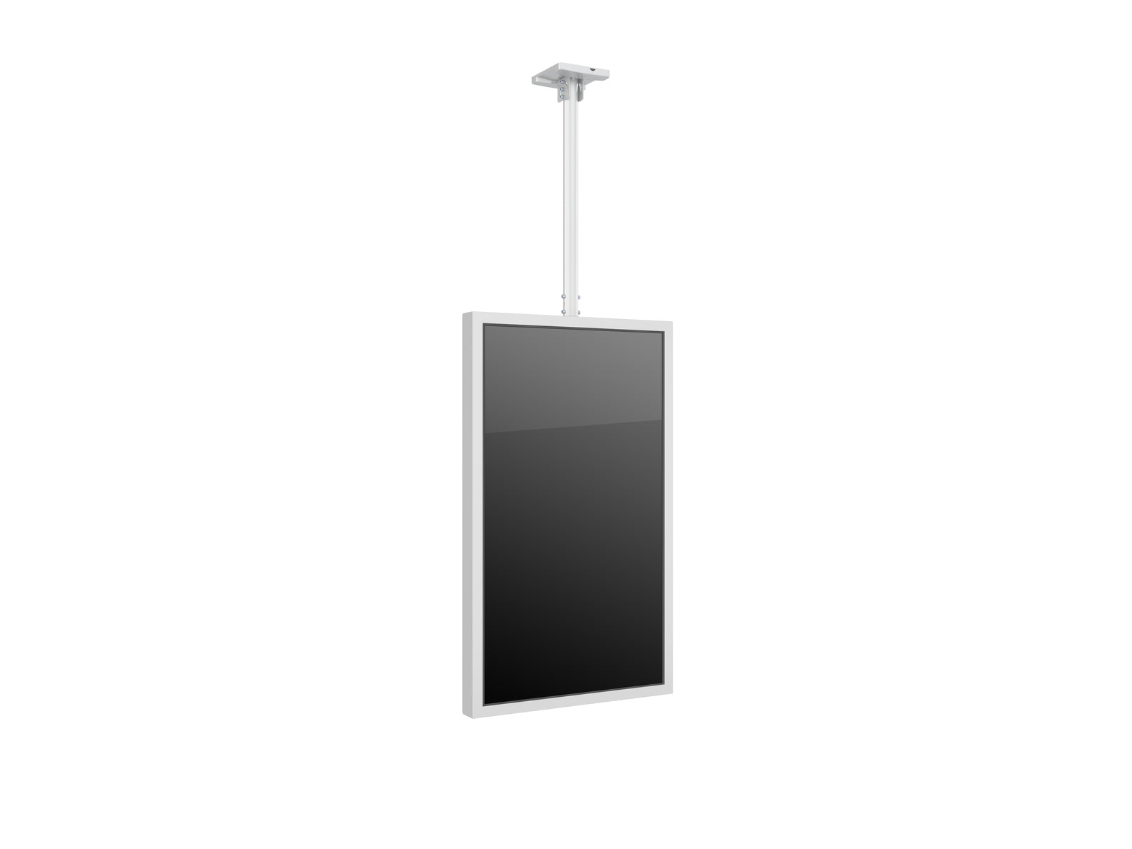 Multibrackets M Pro Series Enclosure 55" Ceiling Medium White Signage Display Enclosures Multibrackets