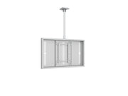Multibrackets M Pro Series Enclosure 55" Ceiling Medium White Signage Display Enclosures Multibrackets