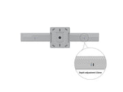 Multibrackets M Pro Series Enclosure 55" Ceiling Medium White Signage Display Enclosures Multibrackets