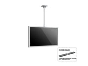 Multibrackets M Pro Series Enclosure 55" Ceiling Medium White Signage Display Enclosures Multibrackets