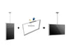 Multibrackets M Pro Series Enclosure 55" Ceiling Medium White Signage Display Enclosures Multibrackets