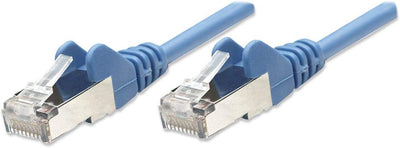 Intellinet Cat5e 5m Blue CCA SF/UTP PVC RJ45 Network Patch Cable LAN / Ethernet Cable Intellinet