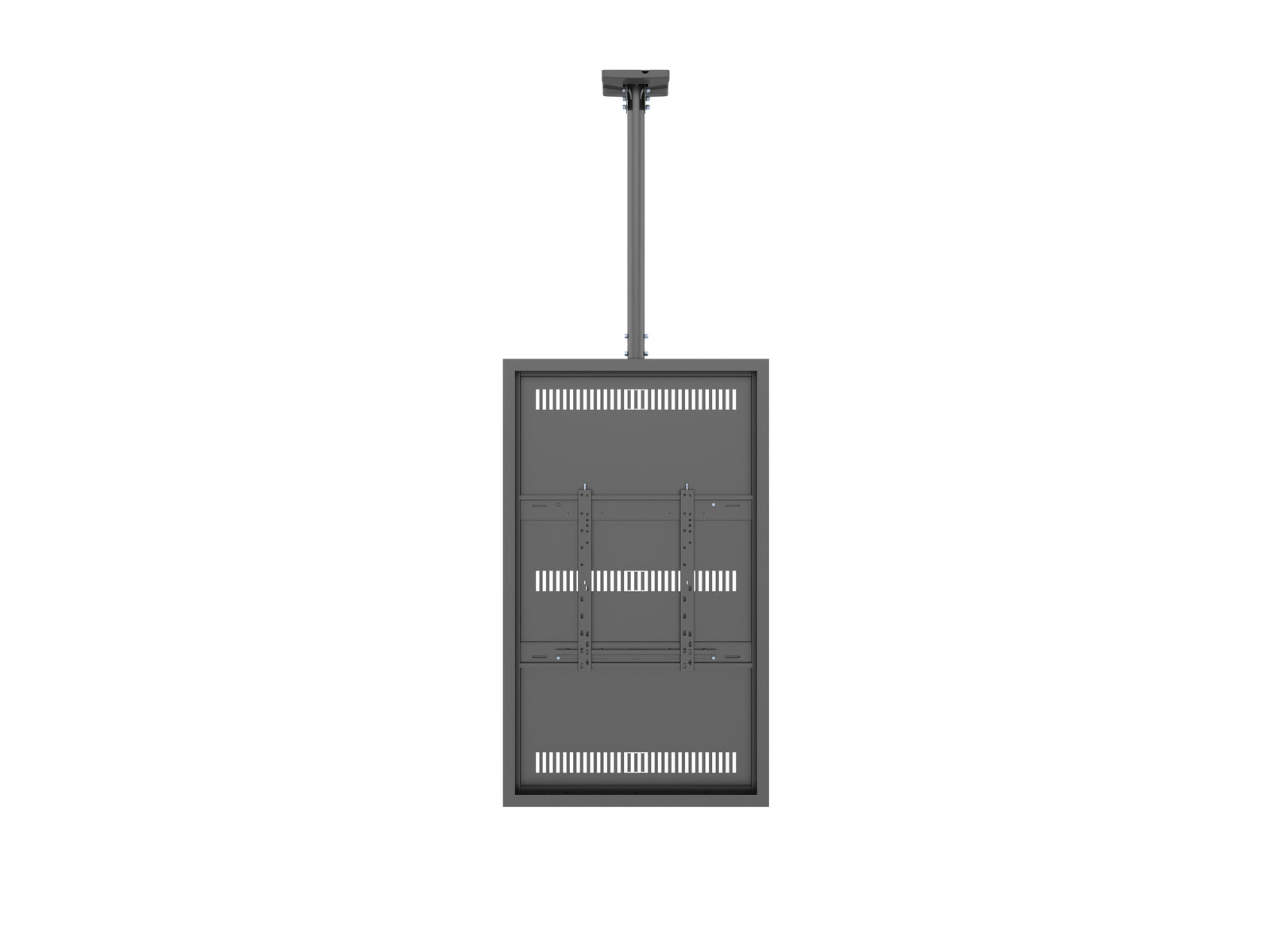 Multibrackets M Pro Series Enclosure 55" Ceiling Medium Black Signage Display Enclosures Multibrackets