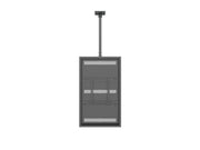 Multibrackets M Pro Series Enclosure 55" Ceiling Medium Black Signage Display Enclosures Multibrackets