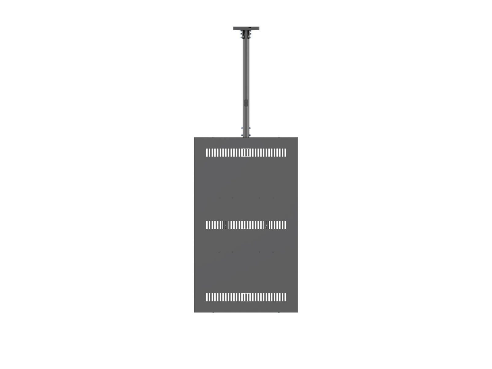 Multibrackets M Pro Series Enclosure 55" Ceiling Medium Black Signage Display Enclosures Multibrackets