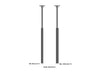 Multibrackets M Pro Series Enclosure 55" Ceiling Medium Black Signage Display Enclosures Multibrackets
