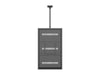 Multibrackets M Pro Series Enclosure 65" Ceiling Medium Black Signage Display Enclosures Multibrackets