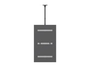 Multibrackets M Pro Series Enclosure 65" Ceiling Medium Black Signage Display Enclosures Multibrackets