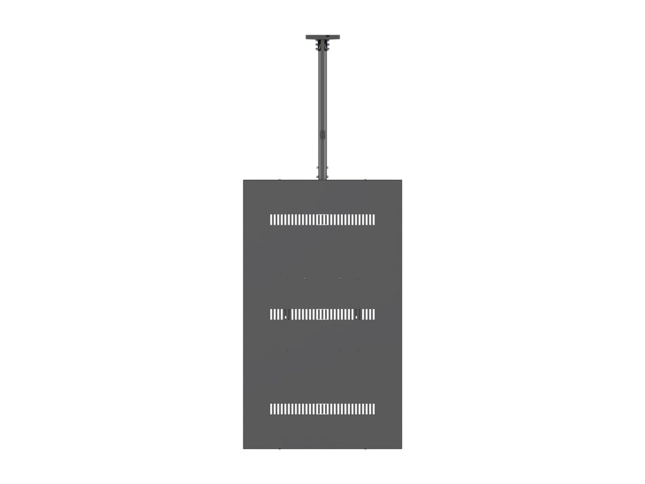 Multibrackets M Pro Series Enclosure 65" Ceiling Medium Black Signage Display Enclosures Multibrackets
