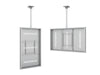 Multibrackets M Pro Series Enclosure 65" Ceiling Medium White Signage Display Enclosures Multibrackets