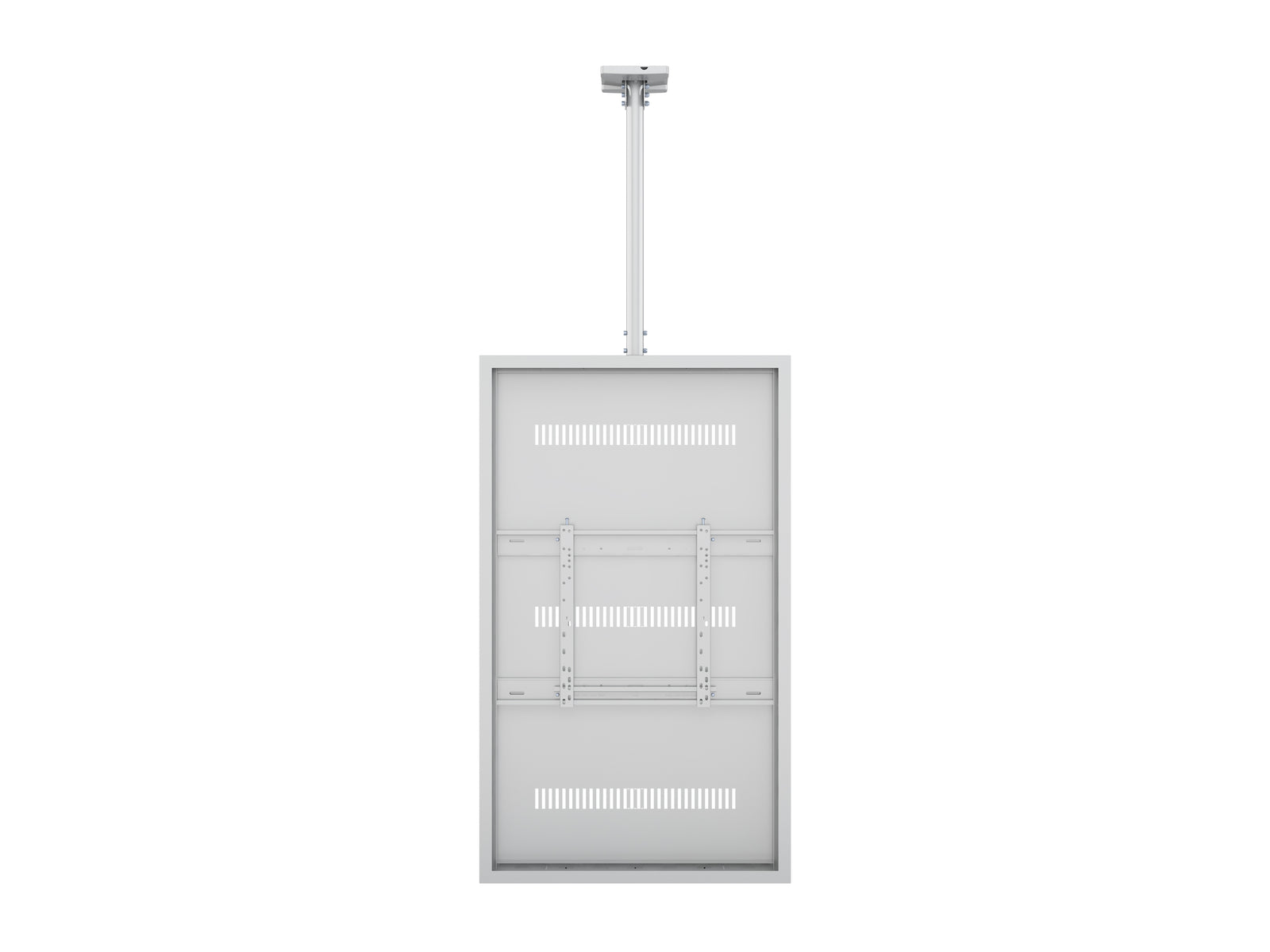 Multibrackets M Pro Series Enclosure 65" Ceiling Medium White Signage Display Enclosures Multibrackets