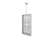 Multibrackets M Pro Series Enclosure 65" Ceiling Medium White Signage Display Enclosures Multibrackets