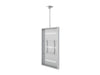 Multibrackets M Pro Series Enclosure 65" Ceiling Medium White Signage Display Enclosures Multibrackets