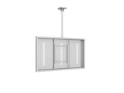 Multibrackets M Pro Series Enclosure 65" Ceiling Medium White Signage Display Enclosures Multibrackets