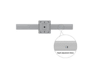 Multibrackets M Pro Series Enclosure 65" Ceiling Medium White Signage Display Enclosures Multibrackets