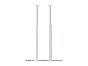 Multibrackets M Pro Series Enclosure 65" Ceiling Medium White Signage Display Enclosures Multibrackets