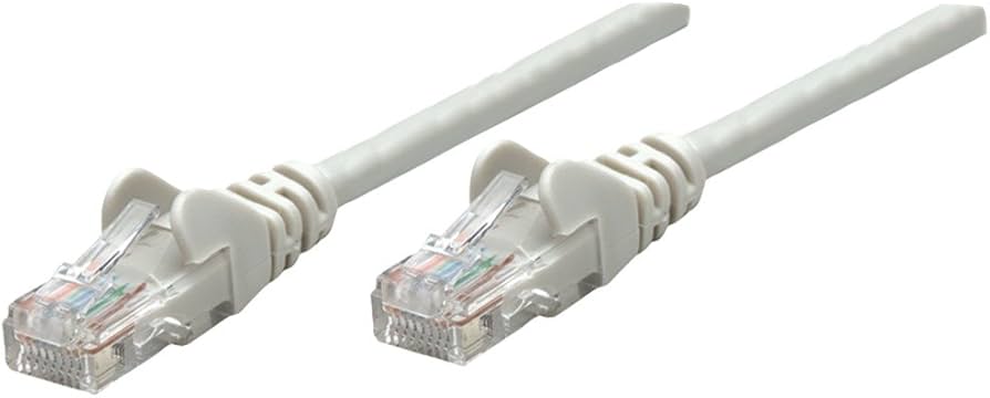 Intellinet Cat5e 1.5m Grey CCA U/UTP PVC RJ45 Network Patch Cable Ethernet Cable Intellinet