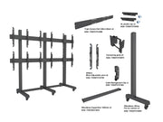 Multibrackets M Pro Series Video Wall Stand 3x2 - (43"-65") Floor Stand Multibrackets