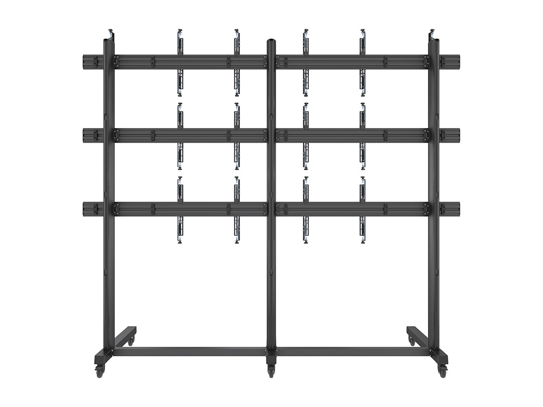 Multibrackets M Pro Series 43" - 65" 3x3 Video Wall Stand | 7350105213373 Floor Stand Multibrackets