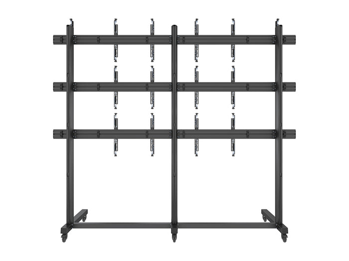 Multibrackets M Pro Series 43" - 65" 3x3 Video Wall Stand | 7350105213373 Floor Stand Multibrackets