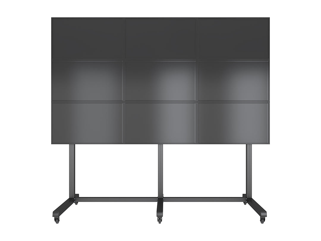 Multibrackets M Pro Series 43" - 65" 3x3 Video Wall Stand | 7350105213373 Floor Stand Multibrackets