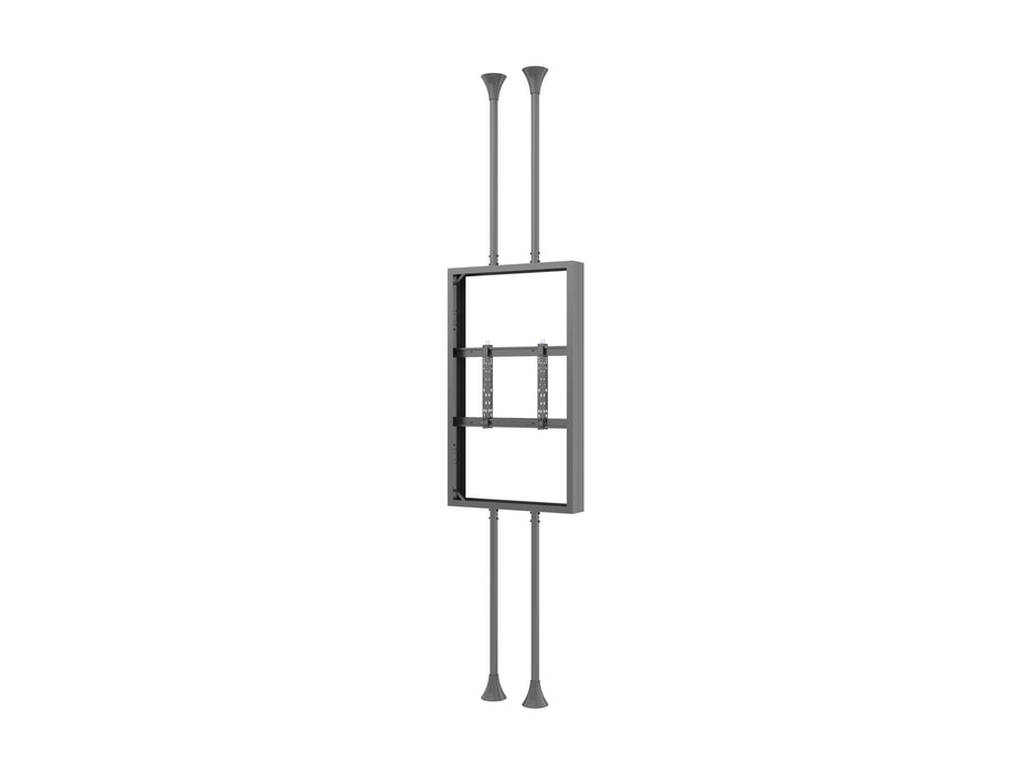 Multibrackets M Pro Series Enclosure 65" Floor to Ceiling Mount B2B Medium - 3m Lenght Signage Display Enclosures Multibrackets