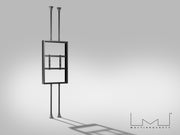 Multibrackets M Pro Series Enclosure 65" Floor to Ceiling Mount B2B Medium - 3m Lenght Signage Display Enclosures Multibrackets