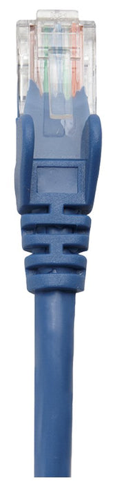 Intellinet Cat5e 1.5m Blue CCA U/UTP PVC RJ45 Network Patch Cable | 338400 LAN / Ethernet Cable Cablenet