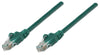 Intellinet Cat5e 1.5m Green CCA U/UTP PVC RJ45 Network Patch Cable | 338417