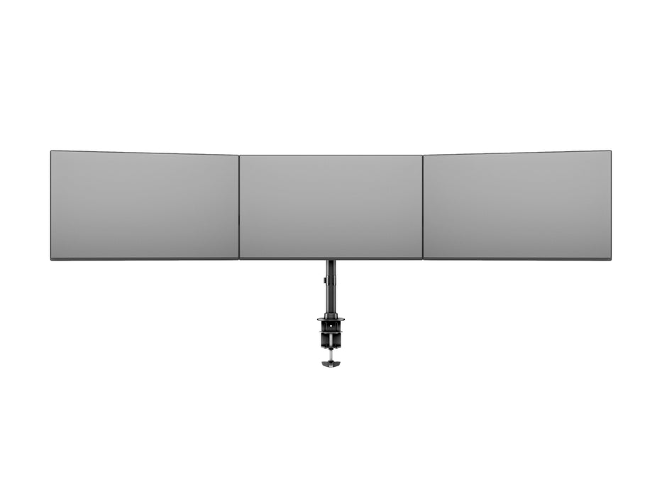 Multibrackets M Deskmount Basic Triple Monitor Desk Mount - 15"-27" Screens Monitor Arm Desk Mount Multibrackets