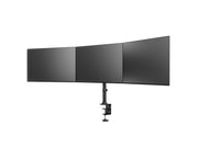 Multibrackets M Deskmount Basic Triple Monitor Desk Mount - 15"-27" Screens Monitor Arm Desk Mount Multibrackets