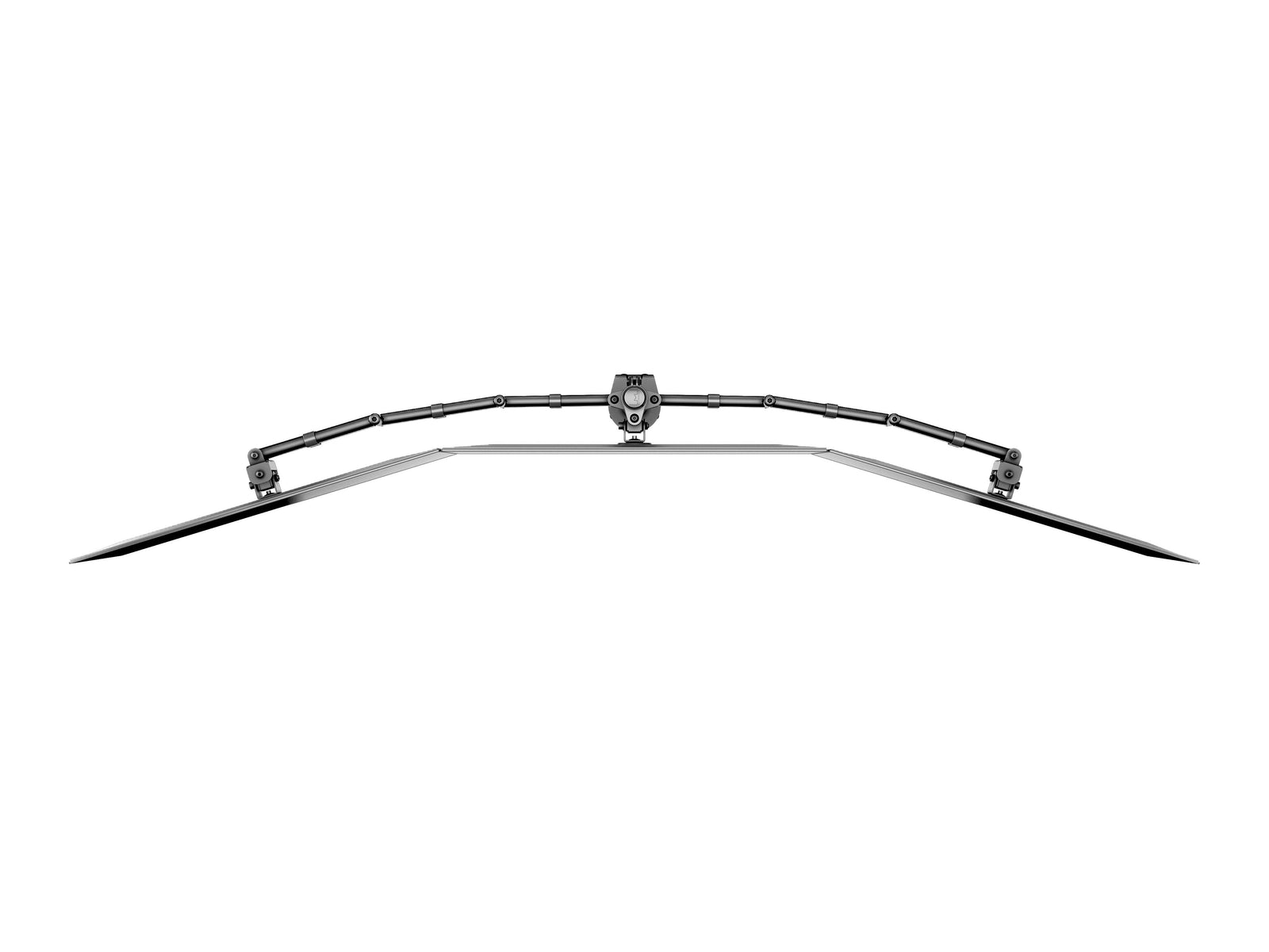 Multibrackets M Deskmount Basic Triple Monitor Desk Mount - 15"-27" Screens Monitor Arm Desk Mount Multibrackets