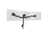 Multibrackets M Deskmount Basic Triple Monitor Desk Mount - 15"-27" Screens Monitor Arm Desk Mount Multibrackets