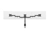 Multibrackets M Deskmount Basic Triple Monitor Desk Mount - 15"-27" Screens Monitor Arm Desk Mount Multibrackets