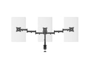 Multibrackets M Deskmount Basic Triple Monitor Desk Mount - 15"-27" Screens Monitor Arm Desk Mount Multibrackets
