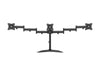 Multibrackets M Deskstand Basic Triple Monitor Desk Mount - 15"-27" Monitors Monitor Arm Desk Mount Multibrackets