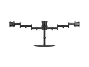 Multibrackets M Deskstand Basic Triple Monitor Desk Mount - 15"-27" Monitors Monitor Arm Desk Mount Multibrackets