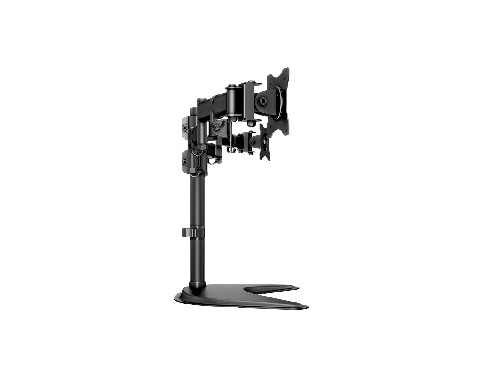 Multibrackets M Deskstand Basic Triple Monitor Desk Mount - 15"-27" Monitors Monitor Arm Desk Mount Multibrackets