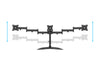 Multibrackets M Deskstand Basic Triple Monitor Desk Mount - 15"-27" Monitors Monitor Arm Desk Mount Multibrackets