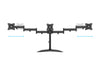 Multibrackets M Deskstand Basic Triple Monitor Desk Mount - 15"-27" Monitors Monitor Arm Desk Mount Multibrackets